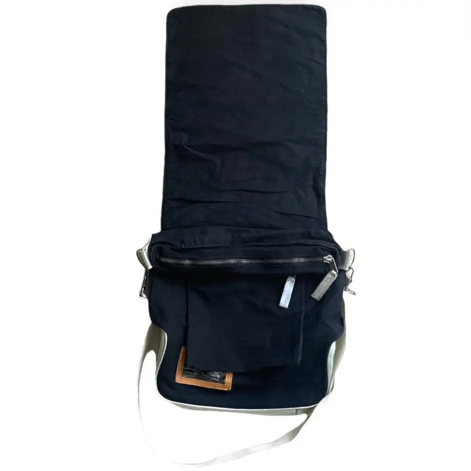 Raf Simons x Eastpak - SS09 Black Canvas Messenger Bag