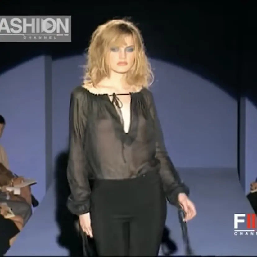 Gucci - Vintage SS96 Gucci By Tom Ford Lace Blouse