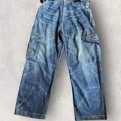 Yohji Yamamoto - Vintage Y’s At Work Magic Wash Overall Denim