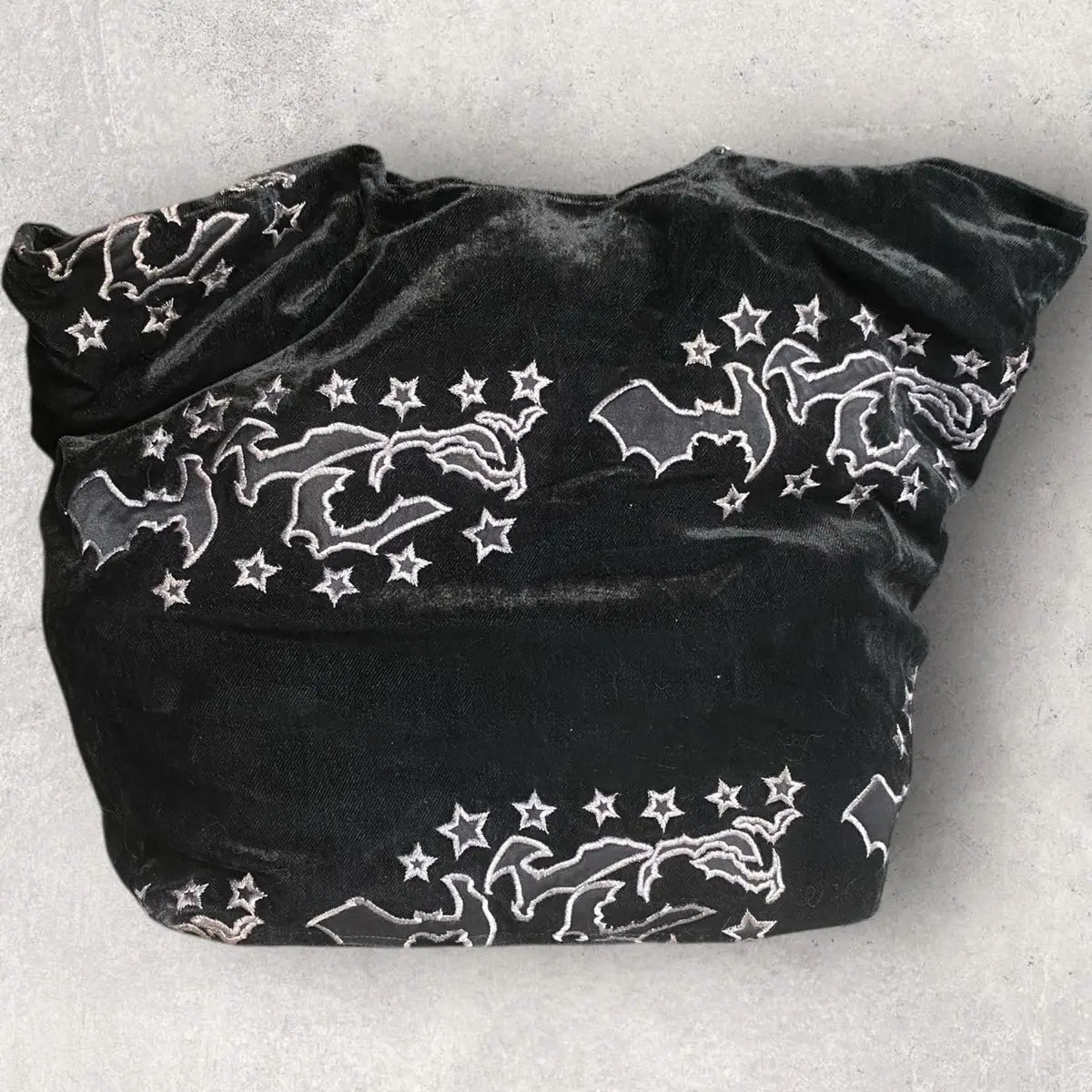 Undercover - AW02 “Witches Cell”Velour Tote Bag