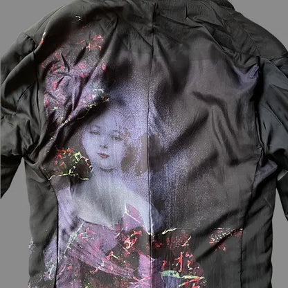 Yohji Yamamoto : Runway AW20 Reversible Wool Coat