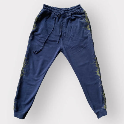 Haider Ackermann - 2019 Barb Wire Embroidered Sweatpants