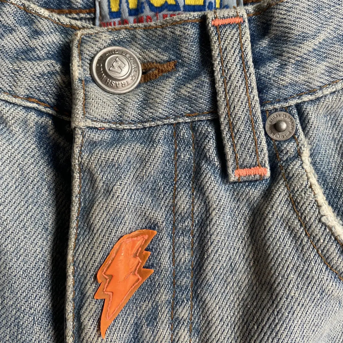 W&LT - Walter Van Beirendonck Dorky Light Wash Jeans