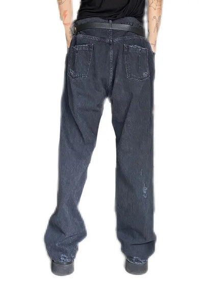 Ben Taverniti Unravel Project - Oversize Shredded Jeans