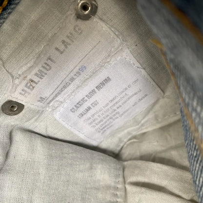 Helmut Lang - Archive 1999 Classic Faded Raw Denim Italian Cut