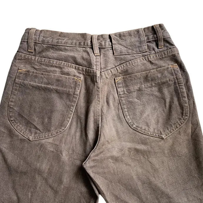 Maison Margiela - Margiela Brown Denim Anatomic Jeans