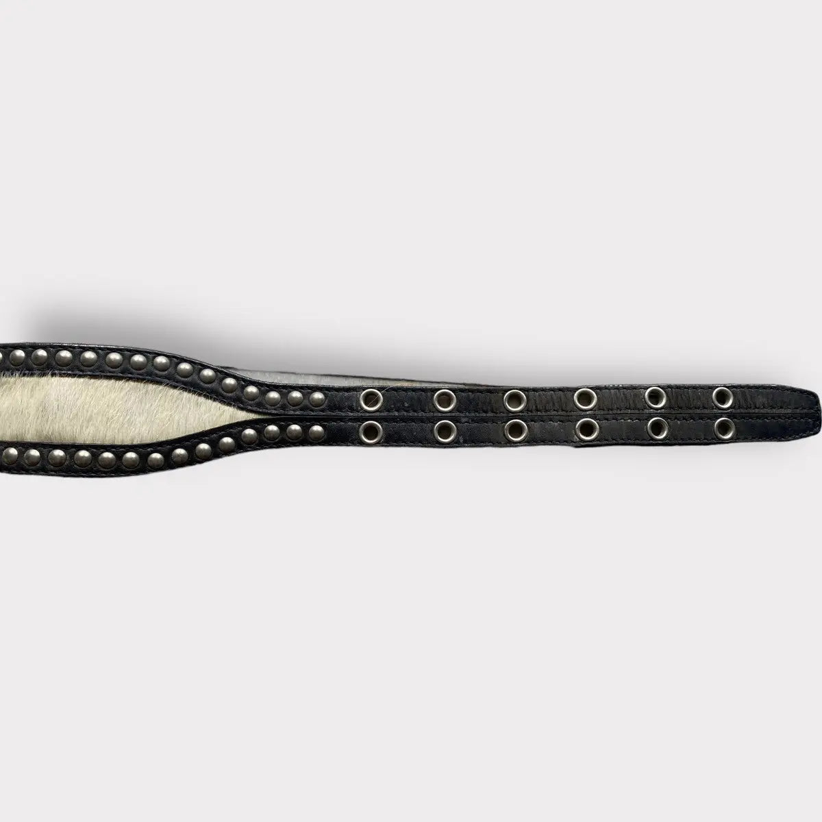 Hysteric Glamour - Studded Pony Hair Belt