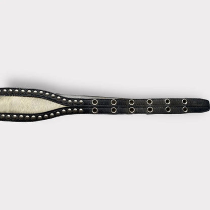 Hysteric Glamour - Studded Pony Hair Belt