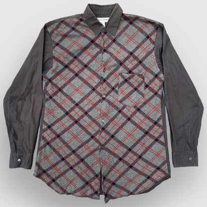 Comme Des Garcons - Front Plaid Shirt