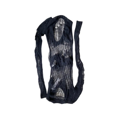 Rick Owens : SS20 “Fogachine” Mohair Spider Web Banana