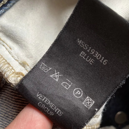 Vetements - SS19 Sliced Cut Up Jeans
