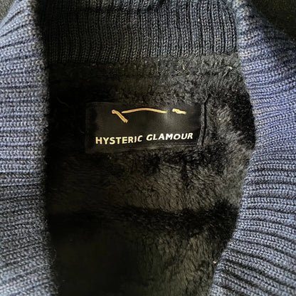 Hysteric Glamour - Shearling Wool Varsity Jacket
