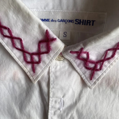Comme Des Garcons - Wool Stitches Shirt  Men's US S / EU 44-46 / 1•Used
