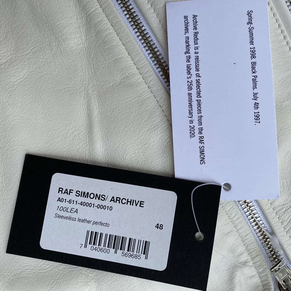 Raf Simons - Archive Redux SS98 Black Palms
