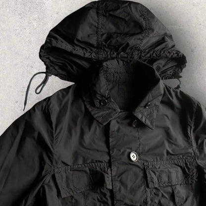 Comme des Garcons Reversible Nylon Hoodie Jacket