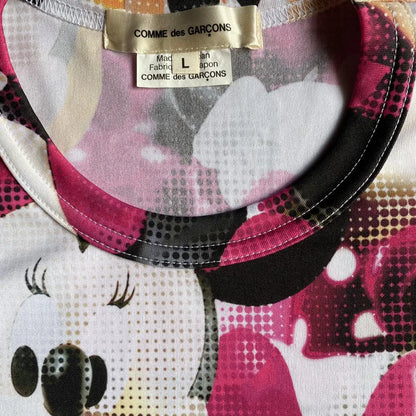 Comme des Garcons - SS21 Cut And Sew Minnie Mouse T Shirt