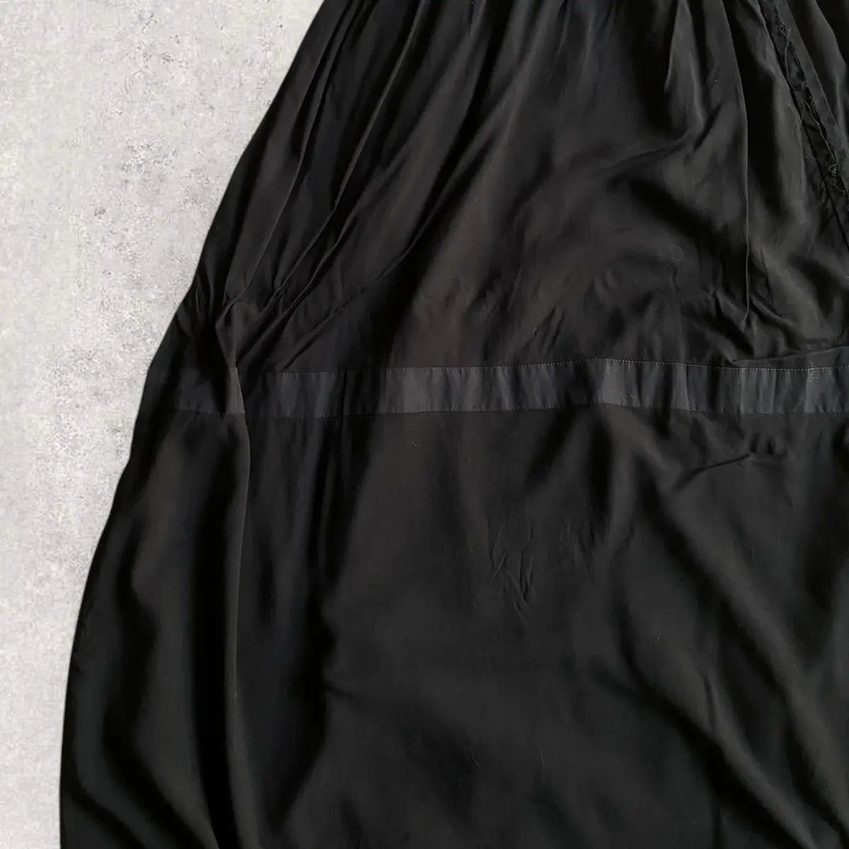 Yohji Yamamoto - Ground Y SS18 Rayon Patchwork Skirt