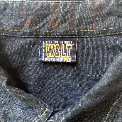 W&LT- Hand Write Denim Shirt