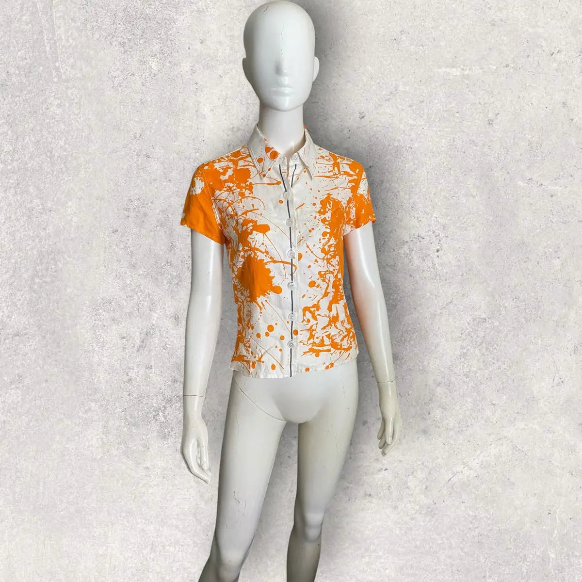Hermes - SS04 By Margiela Cheval Suprise Button Front Shirt