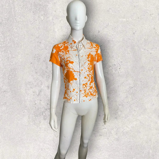 Hermes - SS04 By Margiela Cheval Suprise Button Front Shirt