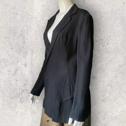 Yohji Yamamoto - SS10 Cut And Sew Blazer Jacket