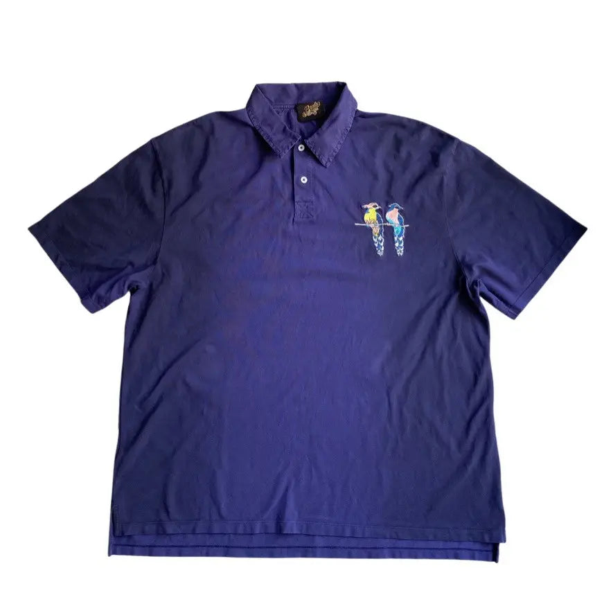 Loewe x Paula Ibiza Parrots Embroidered Oversize Polo