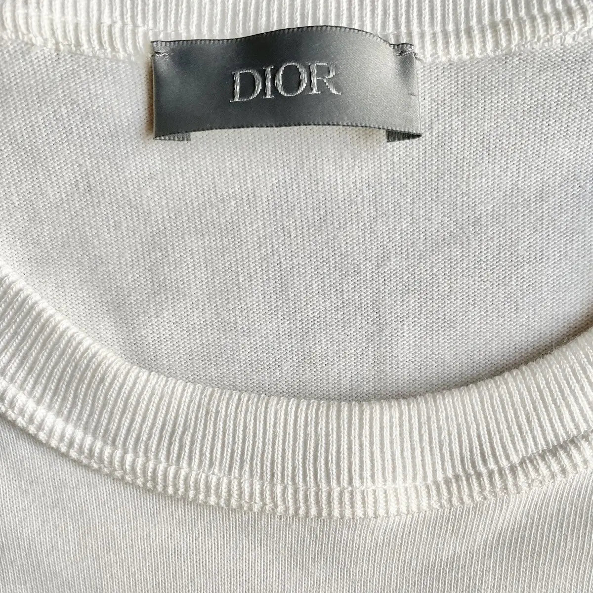 Dior - SS20 Tight Saddle Cotton T-Shirt
