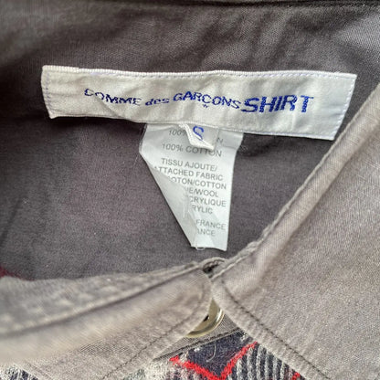 Comme Des Garcons - Front Plaid Shirt