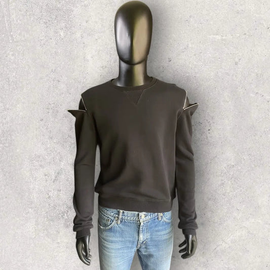 Saint Laurent Paris - Fall15 Zip Shoulder Sweater