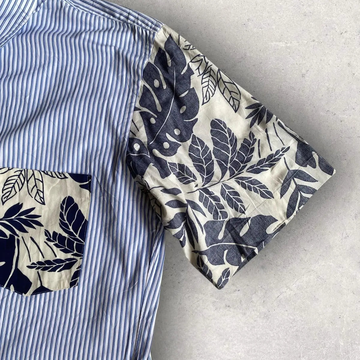 Comme des Garcons - SS13 Stripes/Floral Shirt