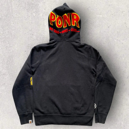 Bape - Ponr Black Hoodie