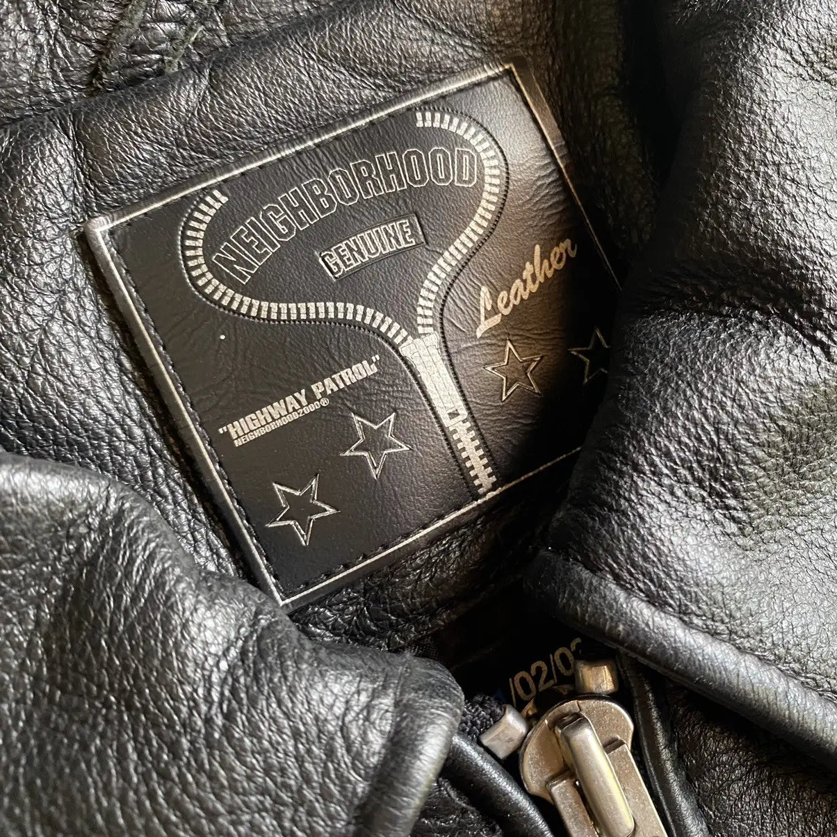 Neighborhood - Fall00-01 Highway Patrol Leather Jacket