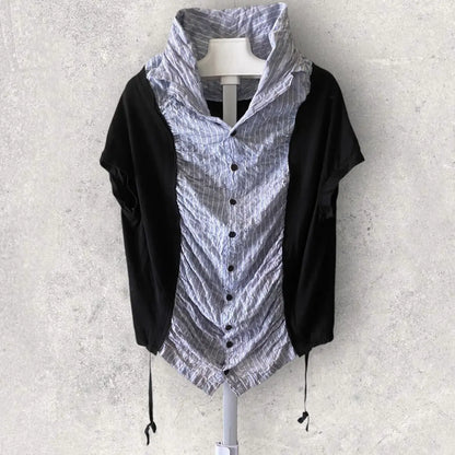 Yohji Yamamoto - Y’s Scrunch Cut And Sew Shirt