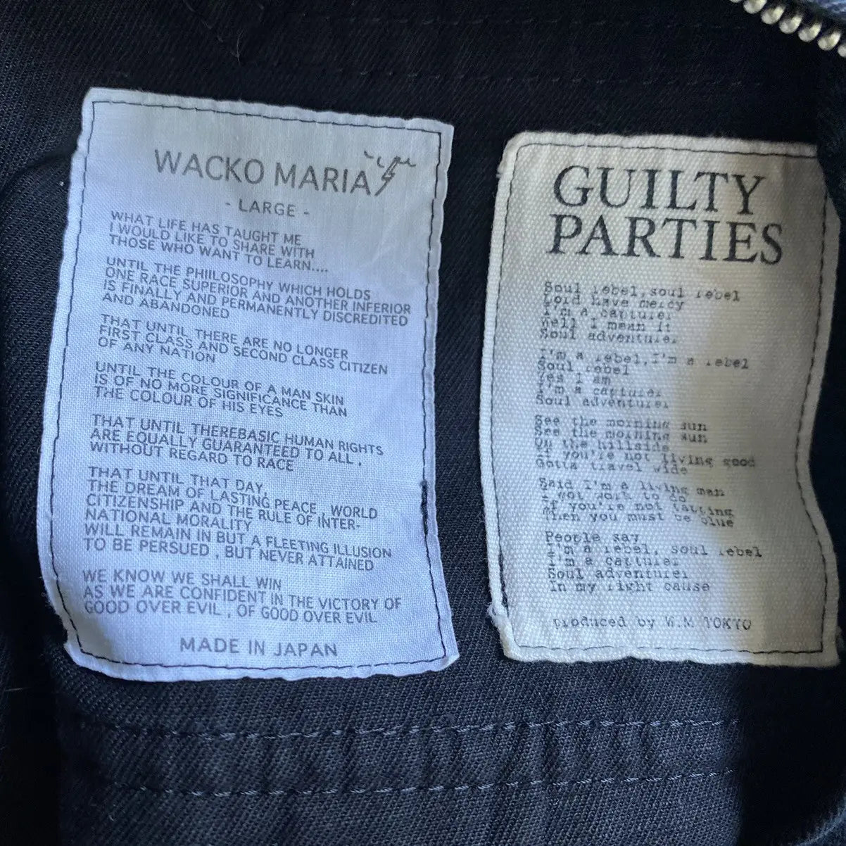 Wacko Maria - Celtic Cross Embroidered Field Jacket