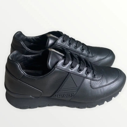 PRADA - Vitello Plume Running Sneakers