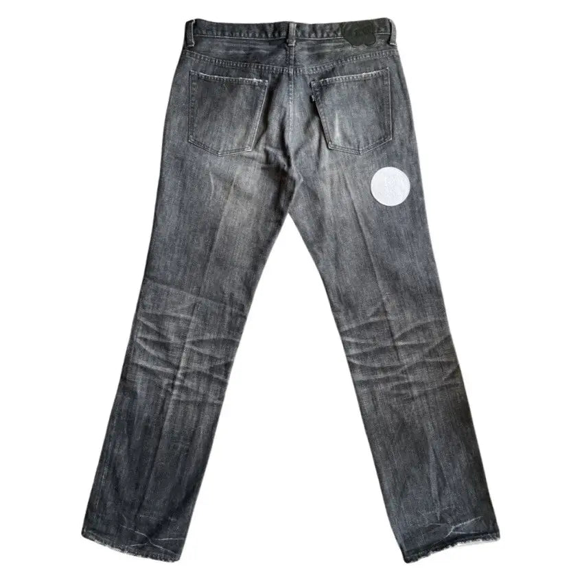 Number (N)ine : AW04 Give peace a chance Patch Denim