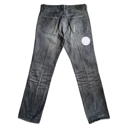 Number (N)ine : AW04 Give peace a chance Patch Denim