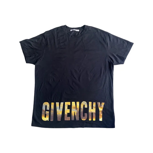 Givenchy - SS17 Sunset Logo Cuban Fit T Shirt