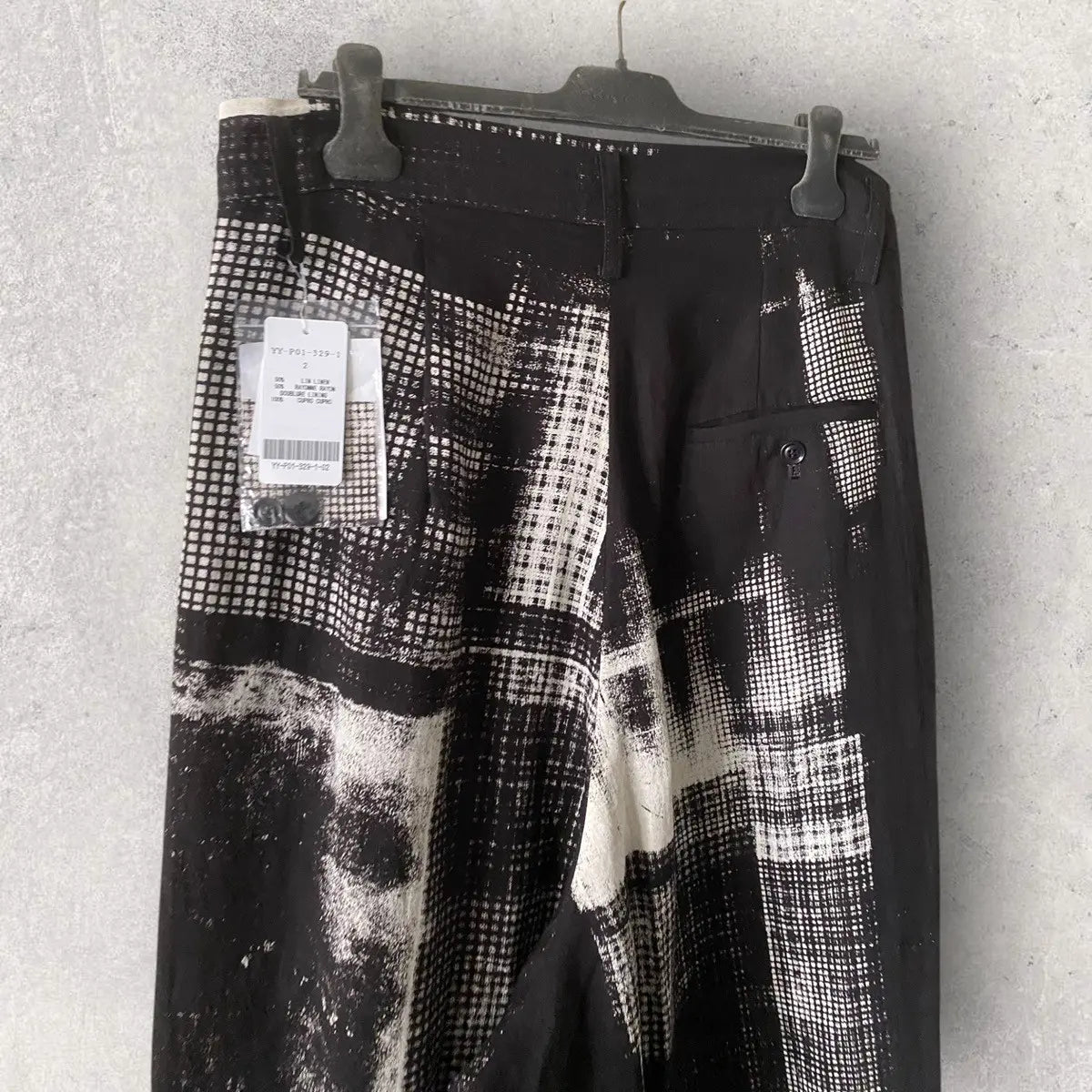 Yohji Yamamoto : NWT Y’s Tuck Gathered High Waist Pants