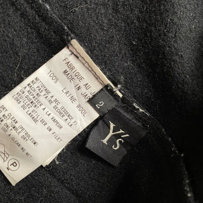 Yohji Yamamoto - Y’s Wool Hoodie Kimono Jacket