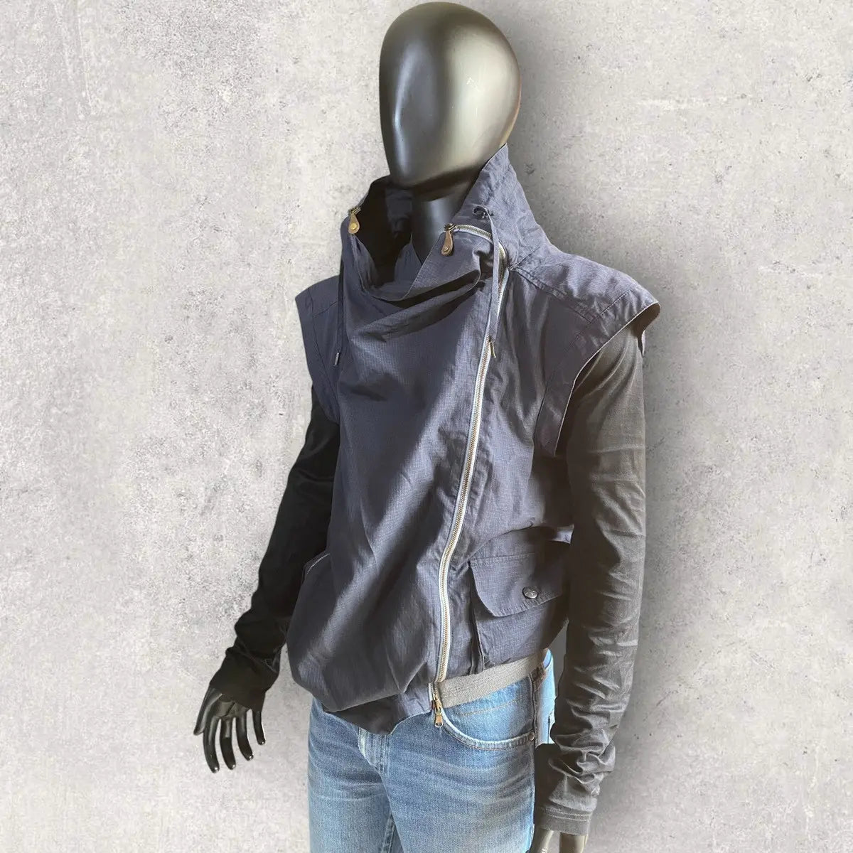 Vivienne Westwood - Double Zip Asymmetric Vest