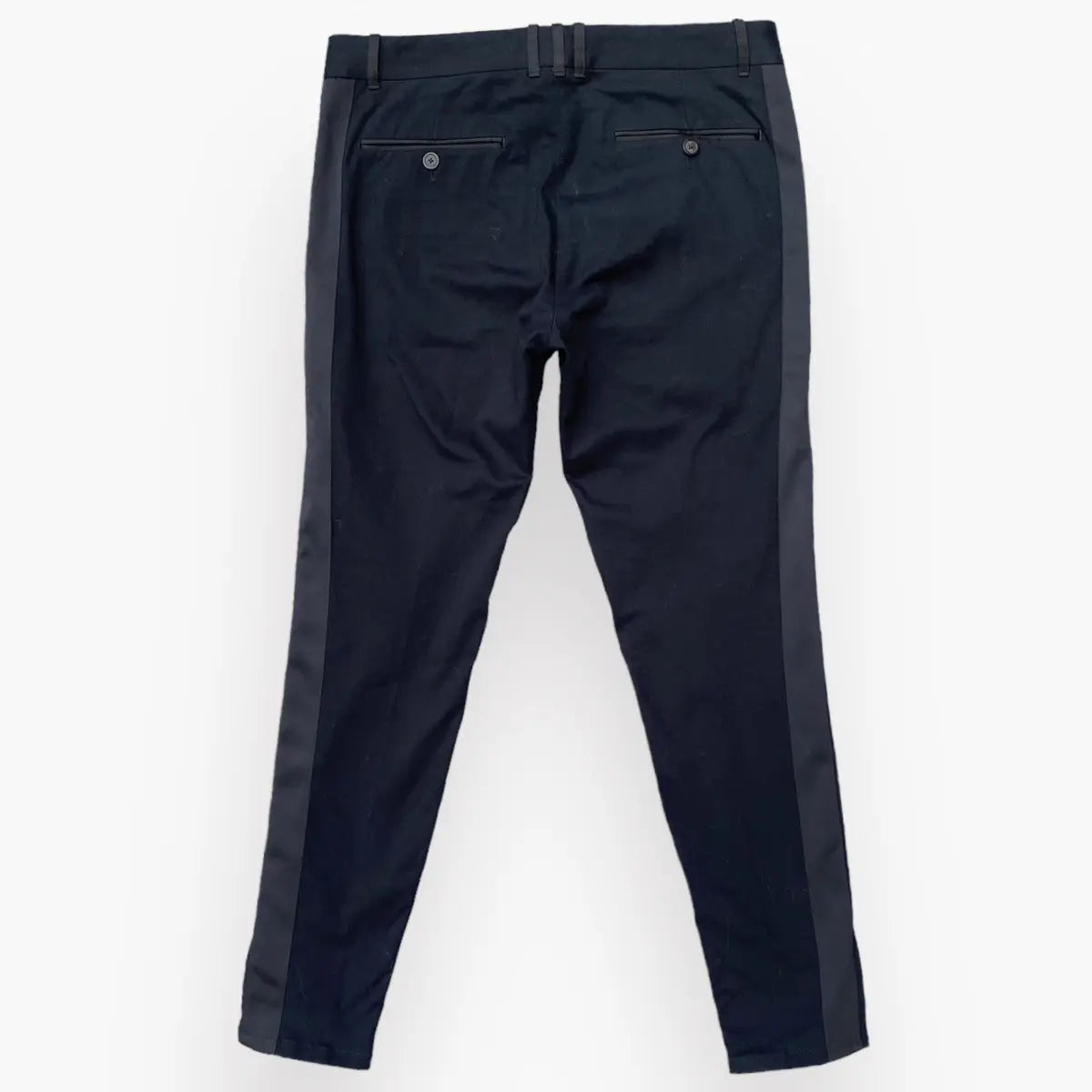 Balmain - SS18 Runway Side Tape Skinny Stretch Trousers