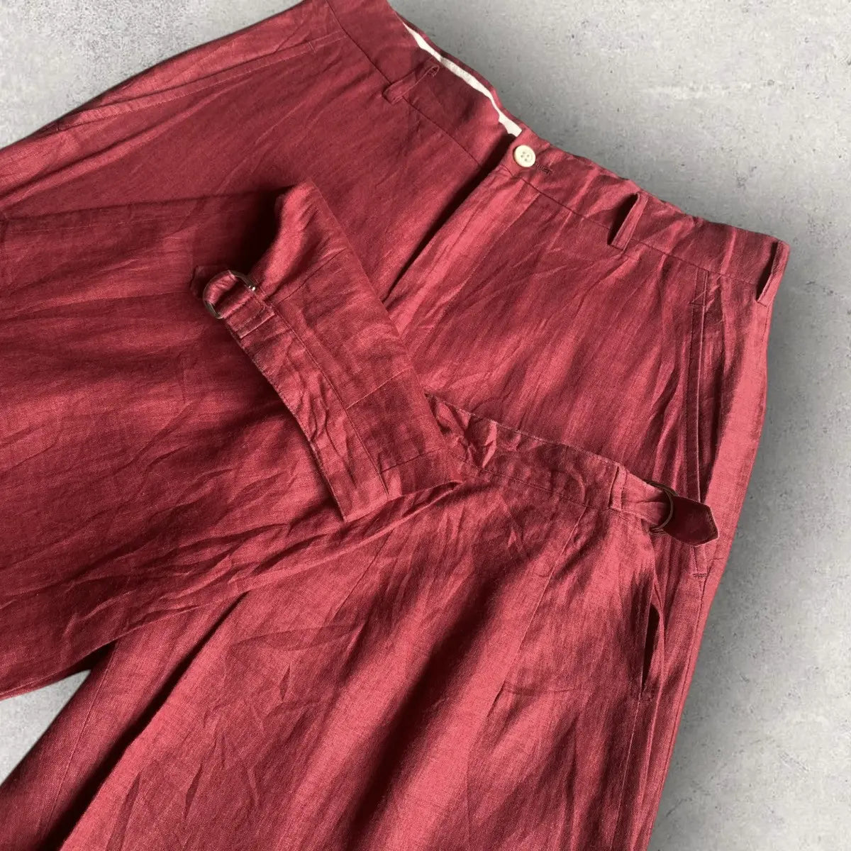 Comme des Garcons Homme Plus - Vintage SS89 Linen Cropped Pants