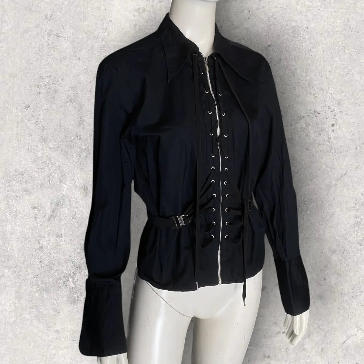 Jean Paul Gaultier - JPG Lace Up Corset Bondage Shirt