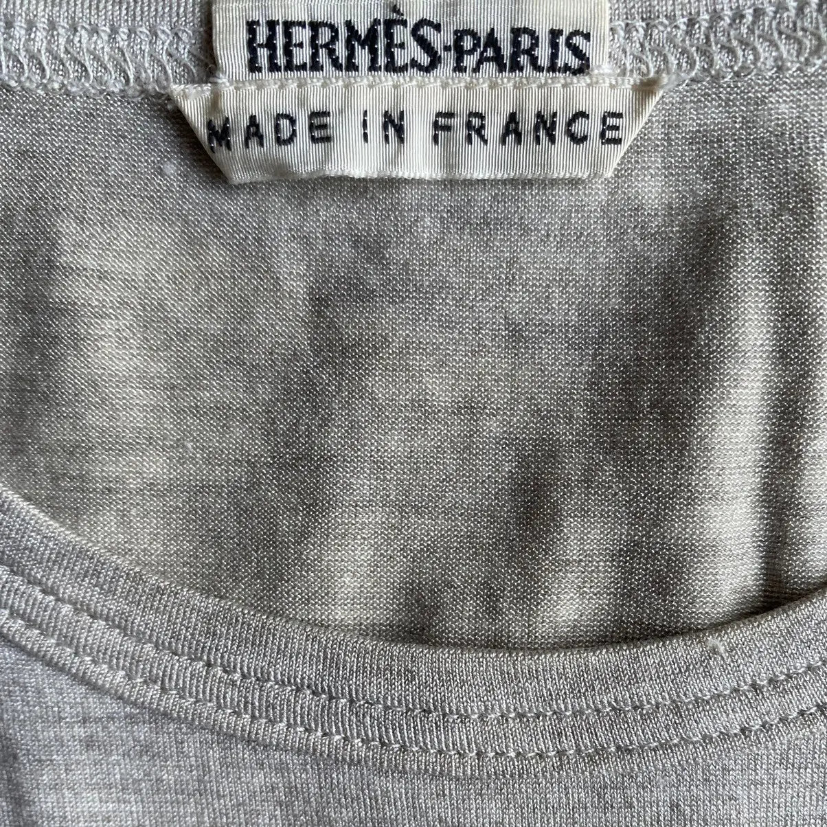 Hermes - By Margiela Silk Blend Top