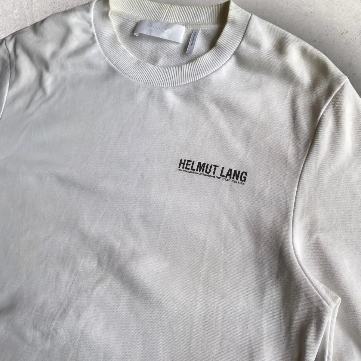 Helmut Lang - AW18 Logo Sweater