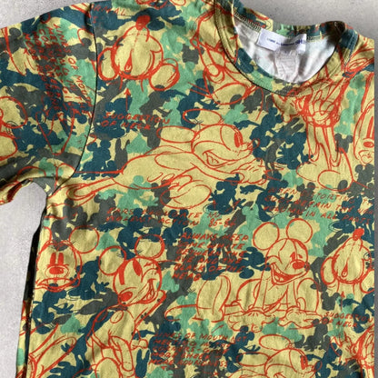 Comme des Garcons - Fall14 Mickey Mouse Camo T Shirt