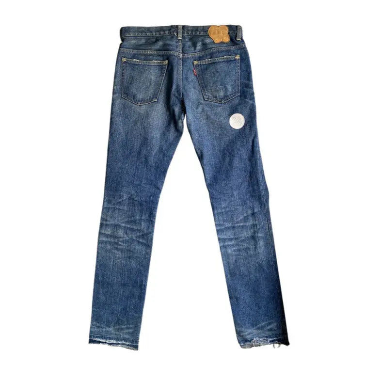 Number (N)ine : AW04 Give Peace A Chance Patch Denim