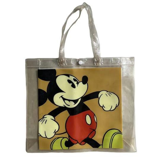Comme Des Garcons - Mickey Mouse Clear Vinyl Tote Bag