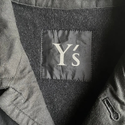 Yohji Yamamoto - Y’s Wool Lined Open Collar Jacket